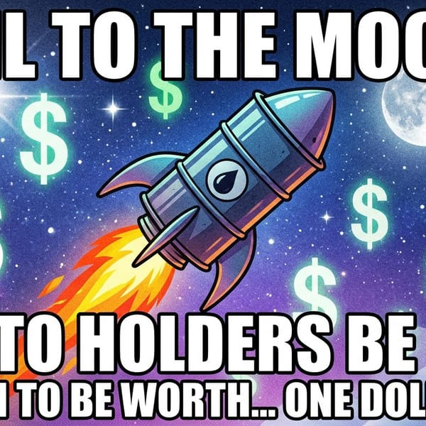Oil barrel rocket meme